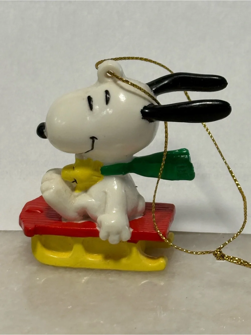 Peanuts Snoopy Ornament with Sled